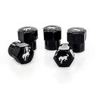 Pacote de 5 capas de haste de válvula para Ford Bronco Black