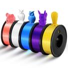Pacote de 5 cores de filamento de impressora 3D Haosegd PLA 1,75 mm