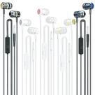 Pacote de 5 fones de ouvido Wired Anniong com microfone Android iOS Pacote de 5 fones de ouvido Wired Anniong com microfone Android iOS