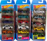 Pacote de 5 unidades para carros e caminhões de brinquedo Hot Wheels, escala 1:64 Pacote de 5 unidades para carros e caminhões de brinquedo Hot Wheels, escala 1:64