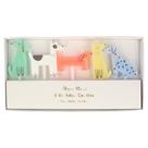 Pacote de 5 velas Meri Meri Dog para cupcakes ou bolo