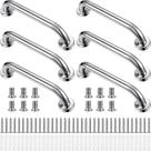 Pacote de 6 barras Grab Bars para banheiras e chuveiros