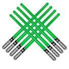 Pacote de 8 brinquedos infláveis Light Sabre Sword - Verde