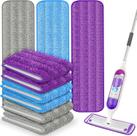 Pacote de 9 recargas Mop Pads compatível com Swiffer PowerMop