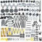 Pacote de acessórios Building Blocks: 169 peças Habow Technic Parts