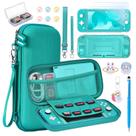 Pacote de acessórios InnoAura Switch Lite Case 17 em 1 turquesa