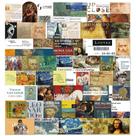 Pacote de adesivos Art Museum Ticket Vintage Aesthetic 50 unidades