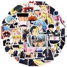 Pacote de adesivos Ashle: Magic and Muscles Anime Waterproof 50 unidades