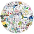 Pacote de adesivos Biology Experiment Science Education Anime
