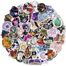 Pacote de adesivos Book Magic Anime Waterproof Vinyl 50 unidades
