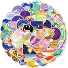 Pacote de adesivos Cartoon Space 50 unidades Astronaut Planet UF