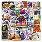 Pacote de adesivos Cat Reading, 50 unidades - Cartoon Book Lover V