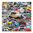 Pacote de adesivos Classic Car, 102 unidades, tema off-road retrô vintage