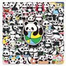 Pacote de adesivos Cute Panda Cartoon Animal, decalque de vinil x100