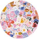 Pacote de adesivos de anime de Dia dos Namorados, 50 unidades de desenho animado de 4-8 cm Pacote de adesivos de anime de Dia dos Namorados, 50 unidades de desenho animado de 4-8 cm