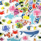 Pacote de adesivos de espuma READY 2 LEARN Sea Life 168 para crianças Pacote de adesivos de espuma READY 2 LEARN Sea Life 168 para crianças