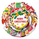 Pacote de adesivos de Natal, anime, anime, vinil impermeável, 50 unidades Pacote de adesivos de Natal, anime, anime, vinil impermeável, 50 unidades