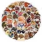Pacote de adesivos de vinil impermeável, decalques para animais, 60 unidades de cobra