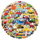 Pacote de adesivos: desenhos animados, veículos de construção e transporte Pacote de adesivos: desenhos animados, veículos de construção e transporte