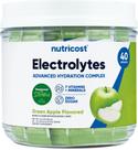 Pacote de adesivos Electrolytes Complex Nutricost Green Apple 40