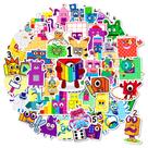 Pacote de adesivos Enlightenment Digital Building Block 50 unidades