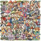 Pacote de adesivos Fairy Tale House, 50 unidades Creative Cartoon Cott Pacote de adesivos Fairy Tale House, 50 unidades Creative Cartoon Cott
