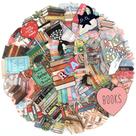 Pacote de adesivos Fall Reading, 50 unidades de vinil Cozy Autumn Bookish Pacote de adesivos Fall Reading, 50 unidades de vinil Cozy Autumn Bookish