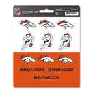Pacote de adesivos FANMATS 61119 NFL Denver Broncos, 12 unidades Pacote de adesivos FANMATS 61119 NFL Denver Broncos, 12 unidades