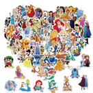 Pacote de adesivos FXBUY 100 unidades para crianças Disney Princess à prova d'água