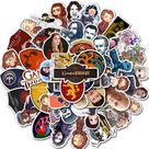 Pacote de adesivos Game of Thrones Anime 50 unidades de 4-8 cm
