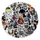 Pacote de adesivos Gangsters Anime 60 unidades de desenho animado decorativo de 5 a 8 cm Pacote de adesivos Gangsters Anime 60 unidades de desenho animado decorativo de 5 a 8 cm
