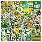 Pacote de adesivos Green Bay Football Anime, 50 unidades