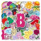 Pacote de adesivos Heart Theme, 50 peças de adesivos fofos de vinil de desenho animado Pacote de adesivos Heart Theme, 50 peças de adesivos fofos de vinil de desenho animado