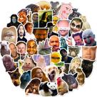 Pacote de adesivos Horse Head Emoticon Anime Waterproof Vinyl