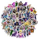 Pacote de adesivos Jojo's Bizarre Adventures Anime 50 unidades