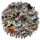 Pacote de adesivos Jurassics Parks Dinosaurs 50 unidades à prova d'água
