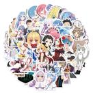 Pacote de adesivos Life In A Different Worlds Anime, 50 unidades
