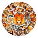 Pacote de adesivos Lion Cartoon Anime, 50 unidades decorativas para laptop