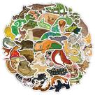Pacote de adesivos Lizard, 50 unidades, decalque de vinil Cartoon Reptile