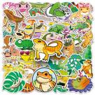 Pacote de adesivos Lizard Vinyl, 50 unidades à prova d'água para decoração de bricolage