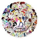 Pacote de adesivos Louds Houses Anime Waterproof Vinyl 50 unidades
