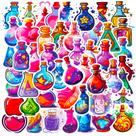 Pacote de adesivos Magic Medicine Bottle Anime Waterproof (50 unidades)