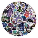 Pacote de adesivos Magical World In A Bottles Anime 50 unidades