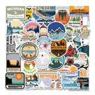 Pacote de adesivos Michigan State, 50 unidades de vinil impermeável