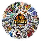 Pacote de adesivos Mortal Kombat Anime 50 unidades de 4-8 cm à prova d'água