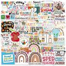 Pacote de adesivos Name Tag Hello My Name Is Red and White x50