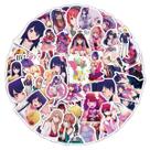 Pacote de adesivos OSHI NO Kos Anime, vinil impermeável, 50 unidades