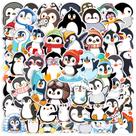 Pacote de adesivos Penguin Cartoon Animal à prova d'água, 100 unidades Pacote de adesivos Penguin Cartoon Animal à prova d'água, 100 unidades
