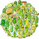 Pacote de adesivos Pickle Anime Waterproof Vinyl 50 unidades