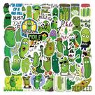 Pacote de adesivos Pickles Anime Waterproof Vinyl 60 unidades Pacote de adesivos Pickles Anime Waterproof Vinyl 60 unidades